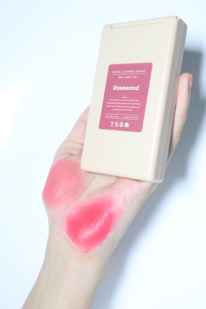 Buy cream and powder blush duo - Rosewood My Store