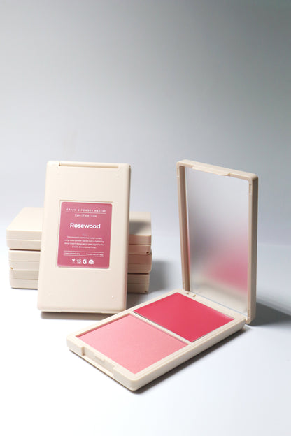 Buy cream and powder blush duo - Rosewood My Store