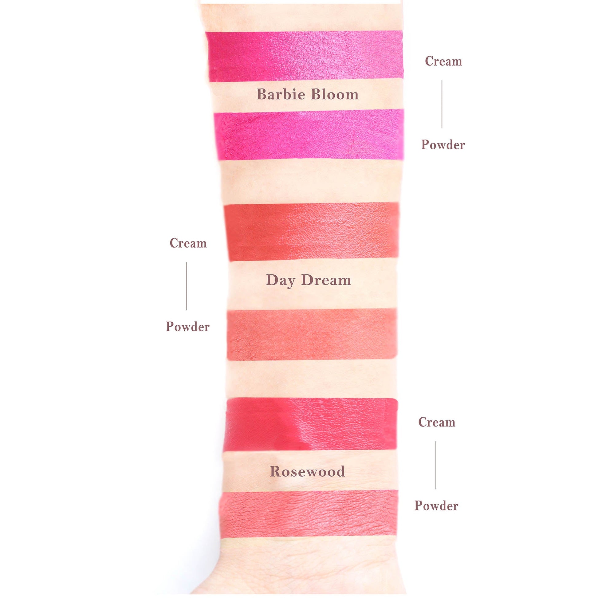 Buy cream and powder blush duo - Rosewood My Store