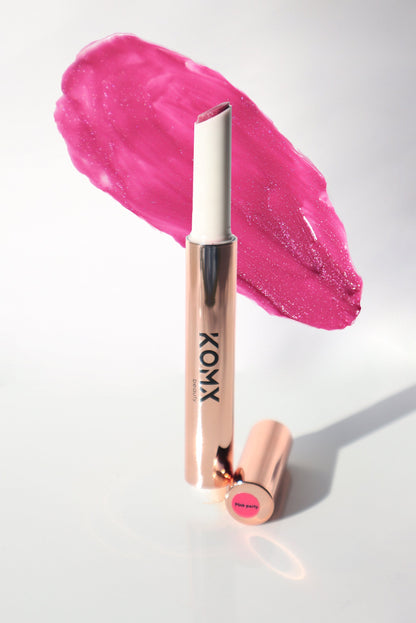 Pink party Shimmer Lip Balm Stick