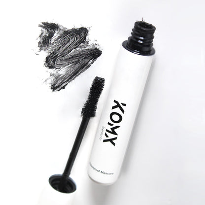 Waterproof Fiber Mascara |Extra length, long-lasting, smudge-proof volume. Komxbeauty