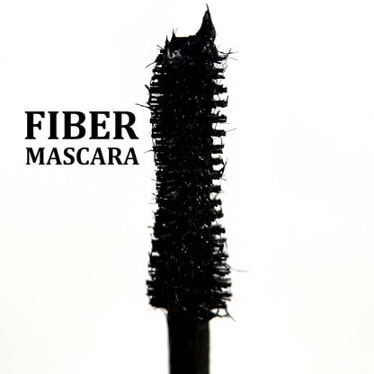 Waterproof Fiber Mascara |Extra length, long-lasting, smudge-proof volume. Komxbeauty