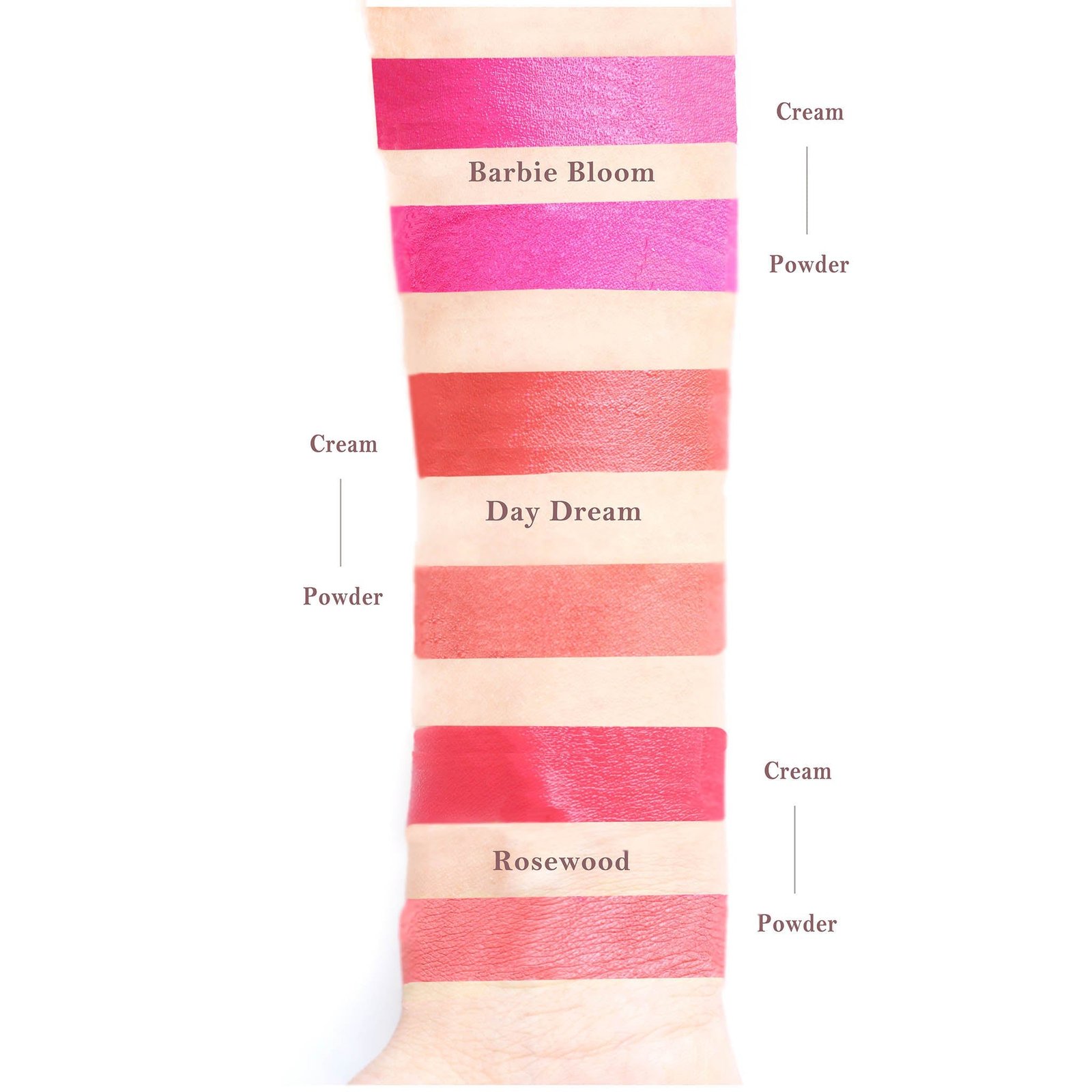 Cream and Powder Blush duo-Barbie Bloom - Image 5