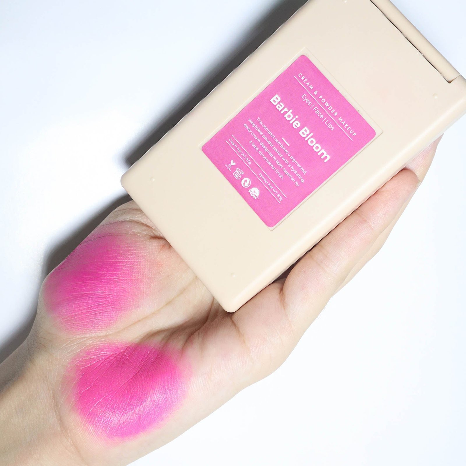 Cream and Powder Blush duo-Barbie Bloom - Image 3